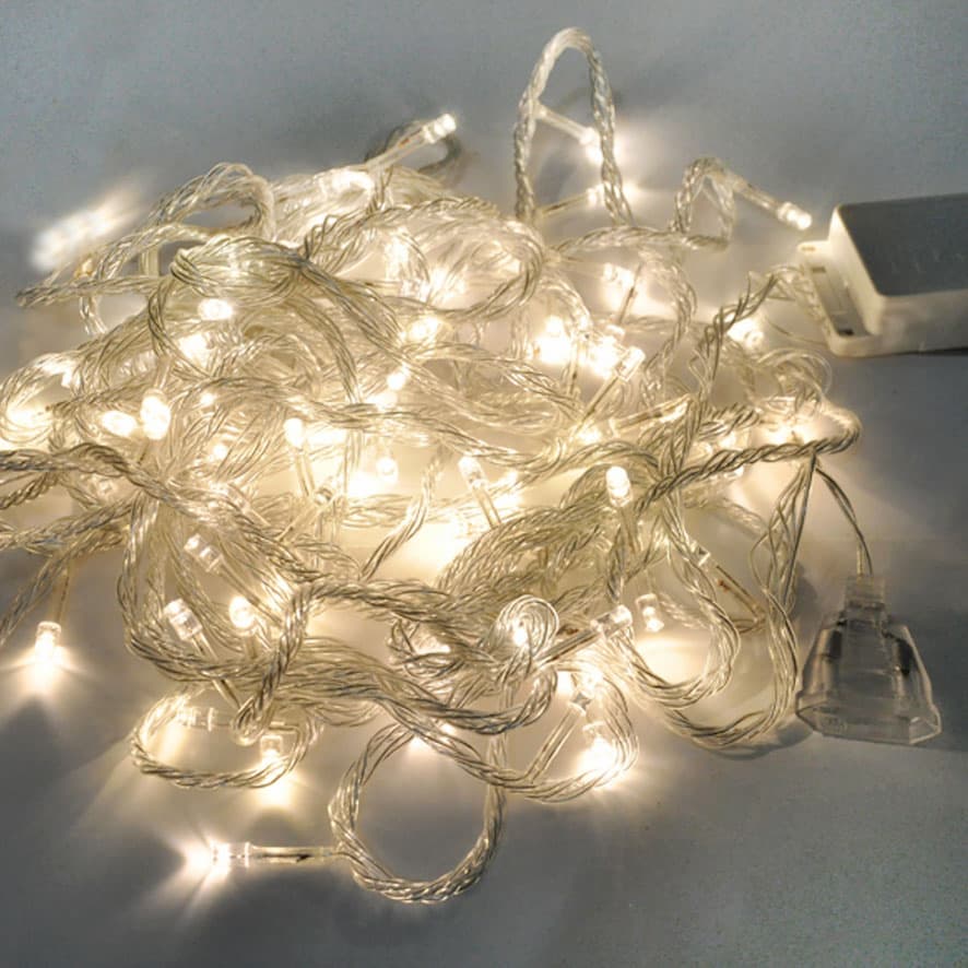100 Bulb LED String Decoration Interior Light CE Plug